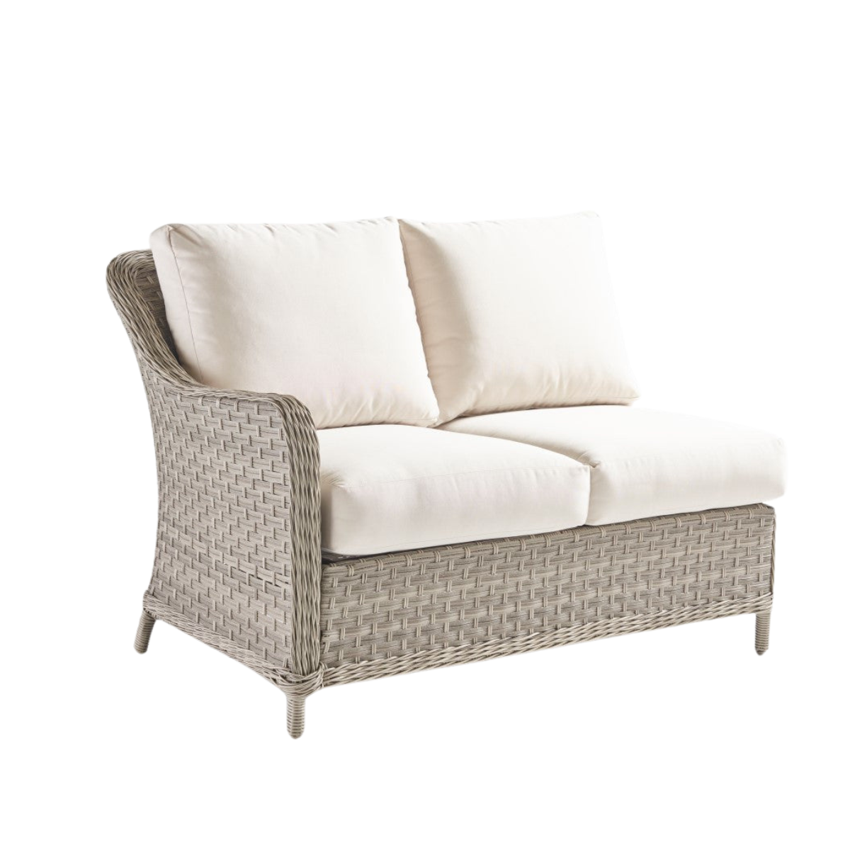 South Sea Rattan Mayfair Left Arm Loveseat