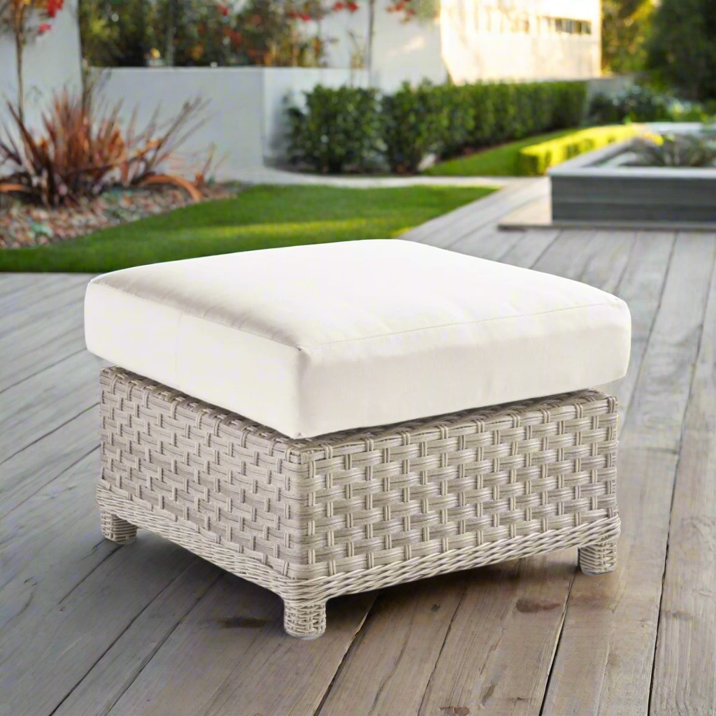 South Sea Rattan Mayfair Ottoman