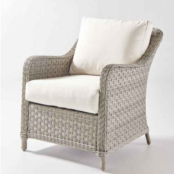 South Sea Rattan Mayfair Wicker Lounge Chair