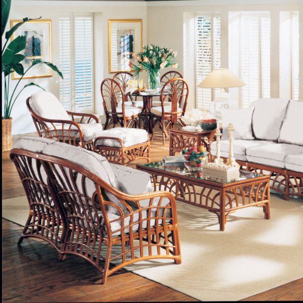 Kauai corner rattan online chaise