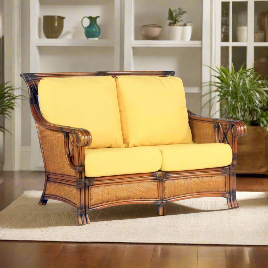 South Sea Rattan Pacifica Indoor Loveseat