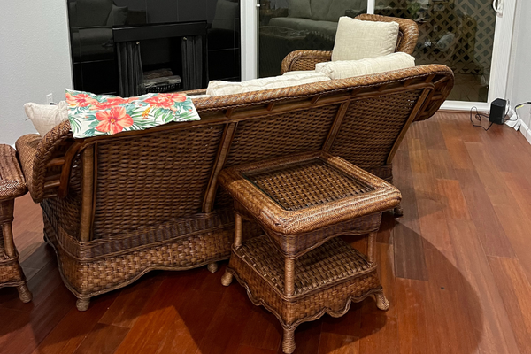South Sea Rattan Autumn Morning End Table
