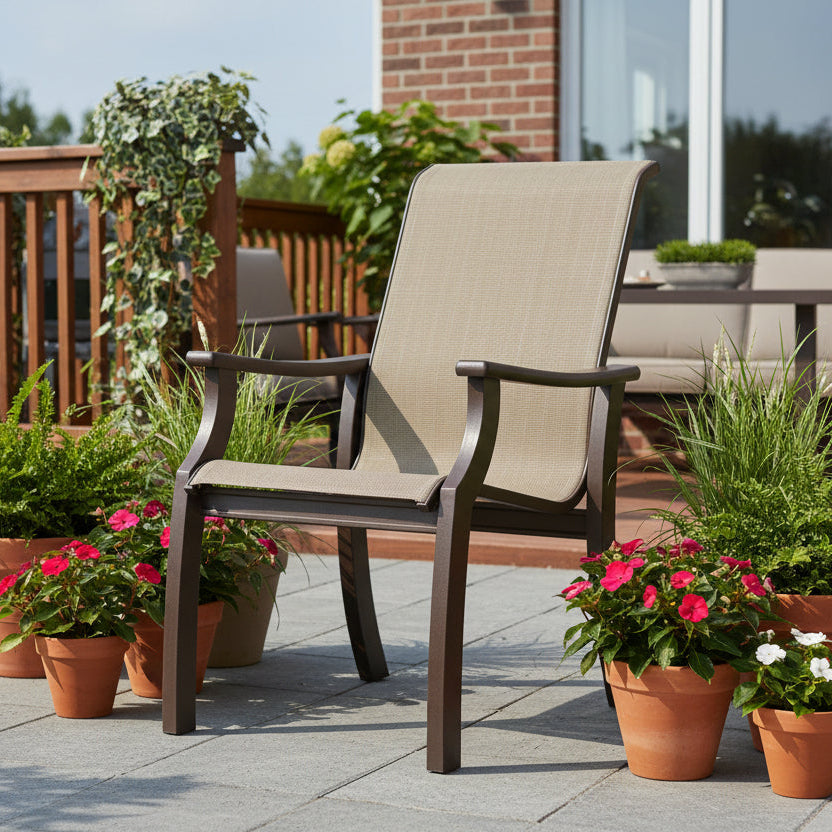 Telescope Casual St. Catherine MGP Sling Dining Arm Chair