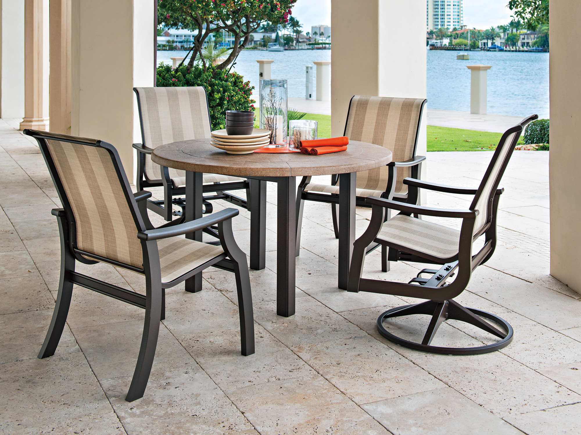 Telescope Casual St. Catherine MGP Sling Dining Arm Chair
