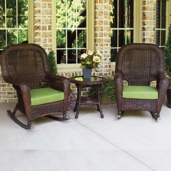 Elegant Wicker Rocking Chairs for Comfortable Stylish Relaxation