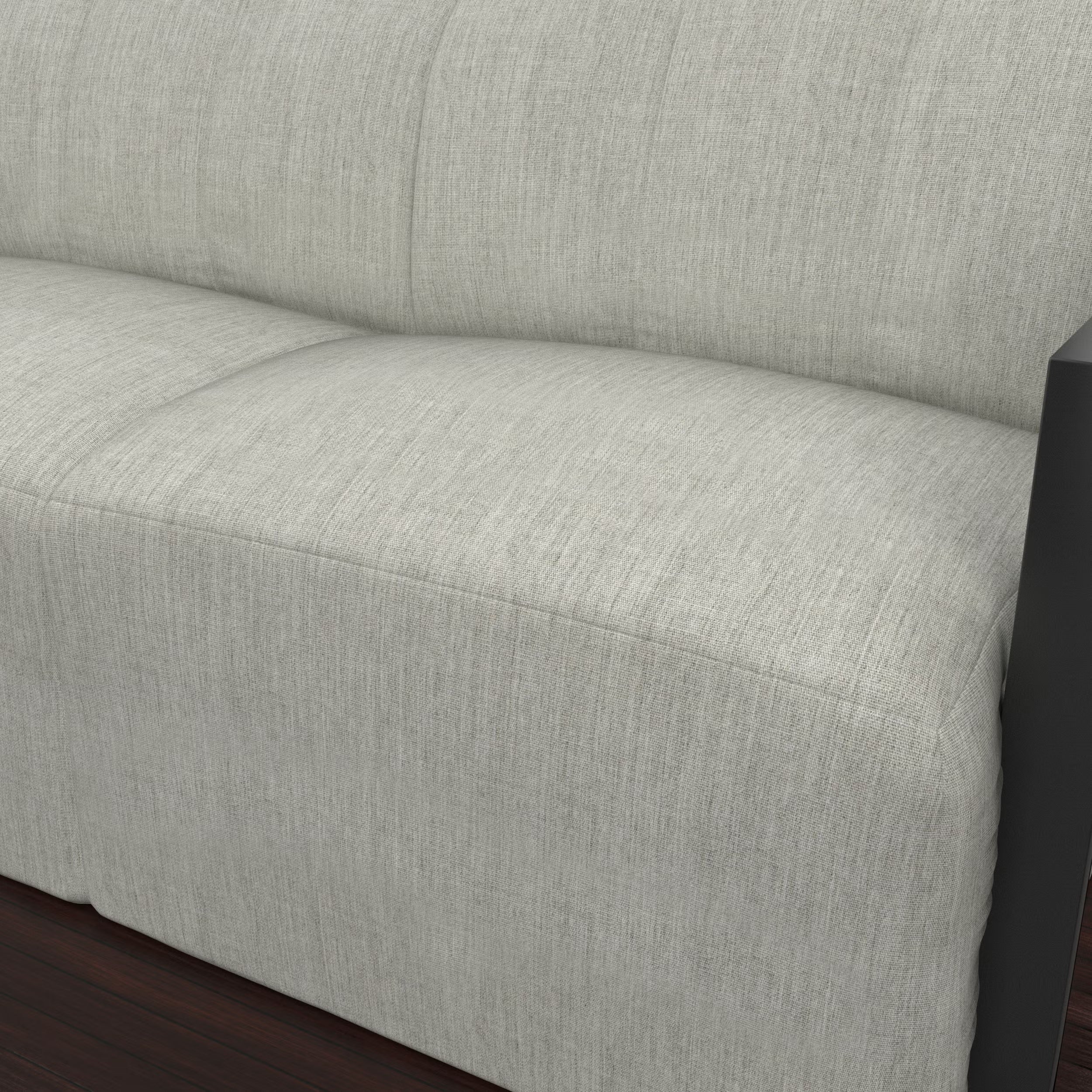 Forever Patio Tuscino Recycled Poly Lumber Outdoor Sectional Left Arm Loveseat