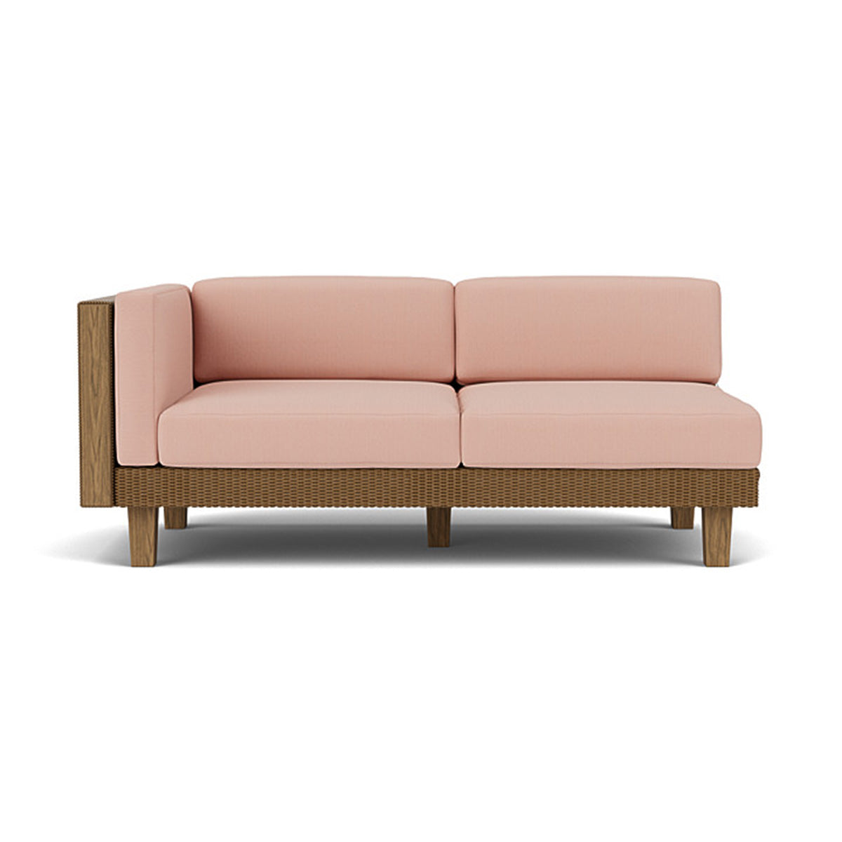 Lloyd Flanders Catalina Wicker Outdoor Right Arm Loveseat