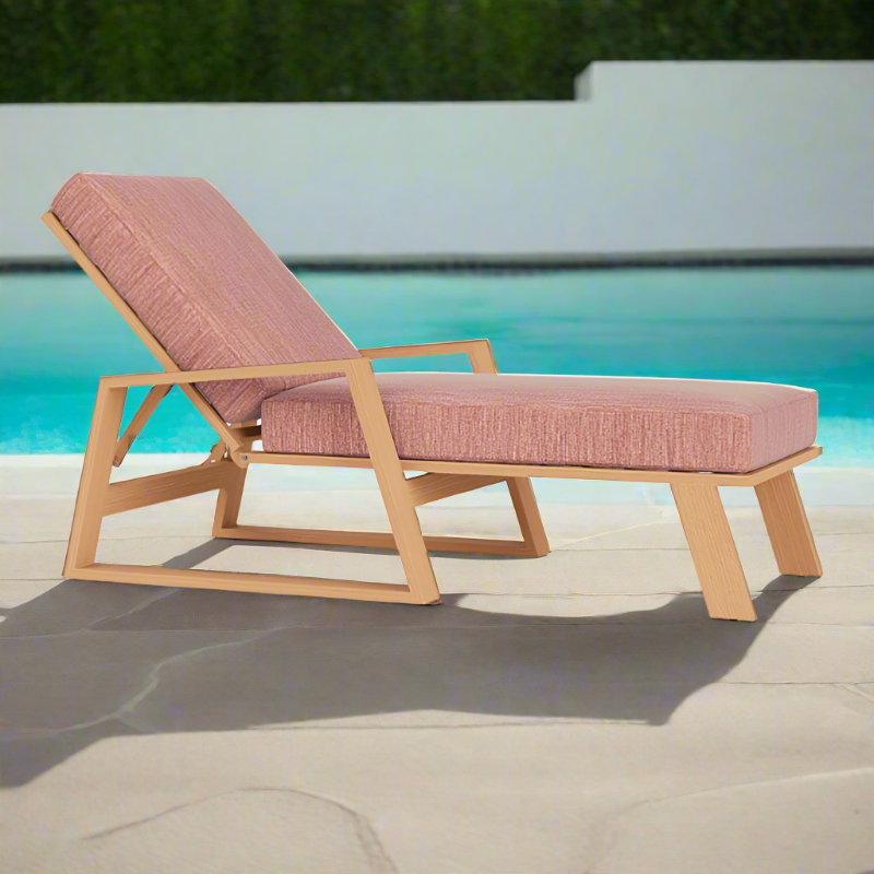 Lloyd Flanders Pursuit Aluminum Outdoor Pool Chaise