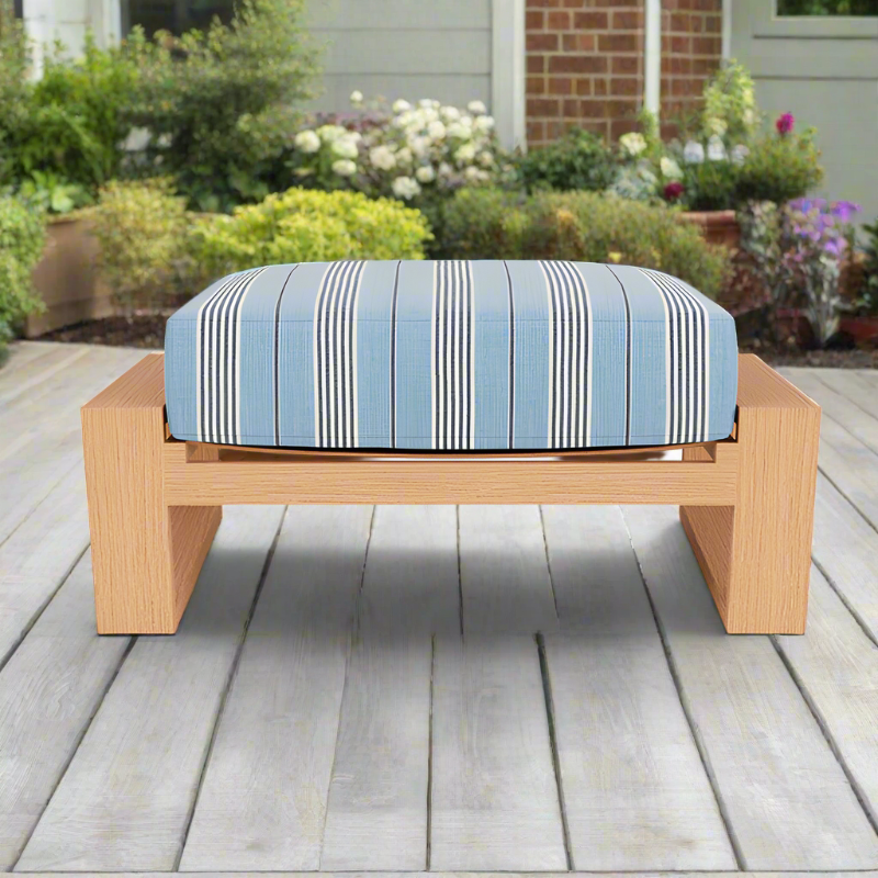 Lloyd Flanders Pursuit Aluminum Outdoor Ottoman
