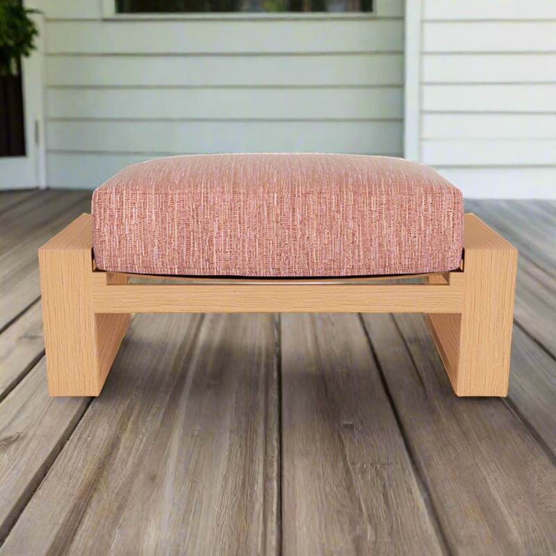 Lloyd Flanders Pursuit Aluminum Outdoor Ottoman