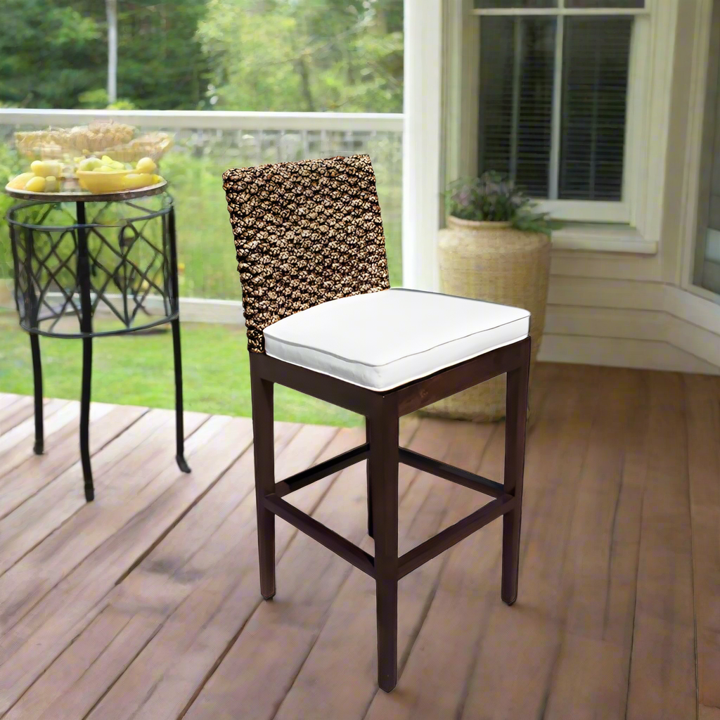 Panama Jack Sanibel Bar stool with Cushion