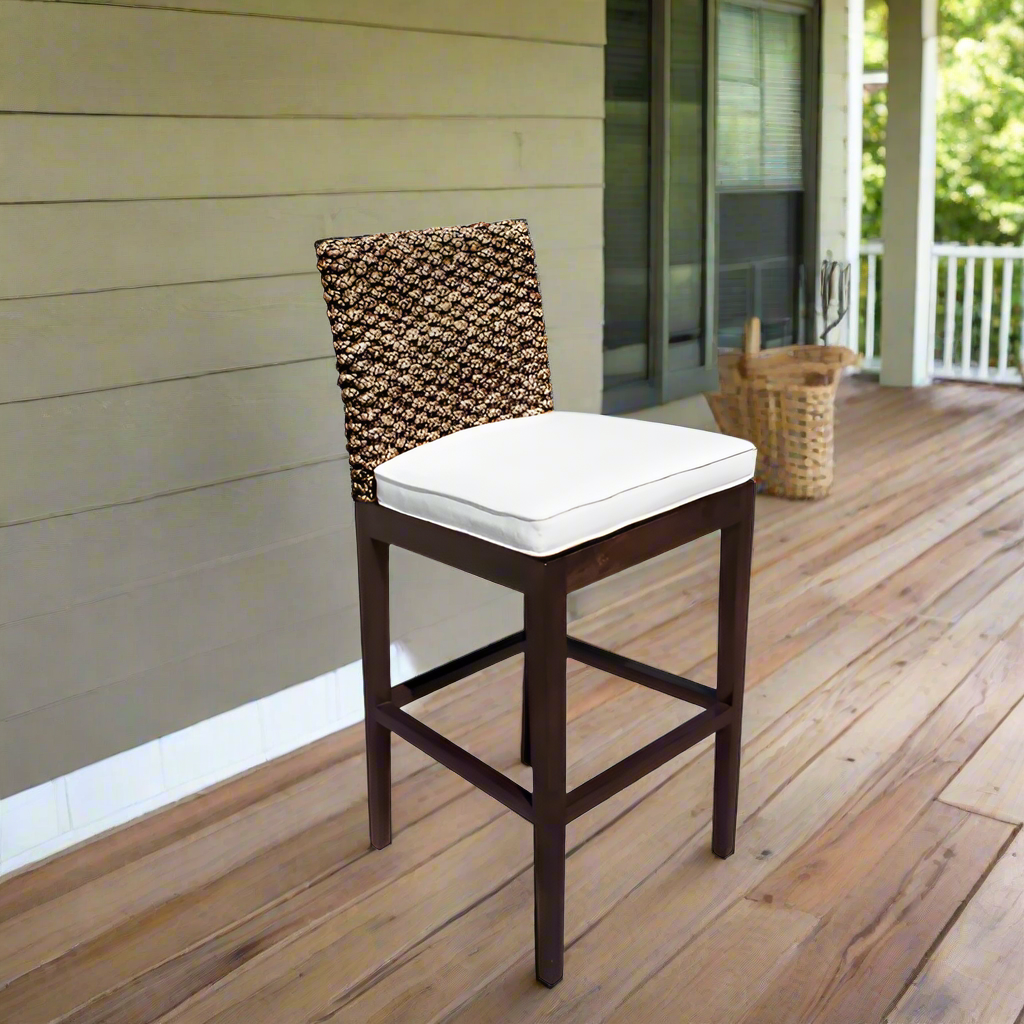 Panama Jack Sanibel Bar stool with Cushion