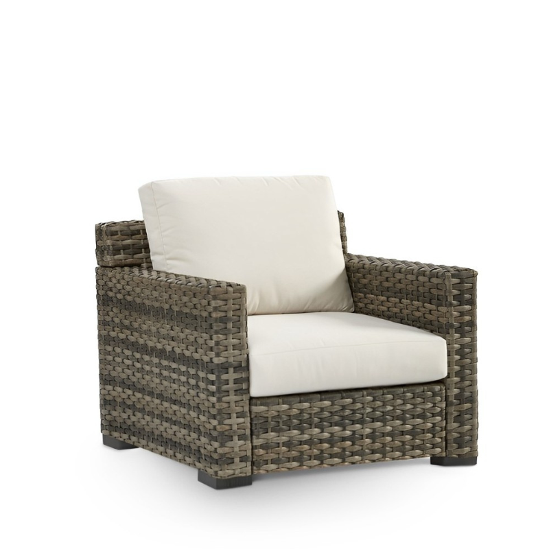 South Sea Rattan New Java Resin Wicker Outdoor Club Chair