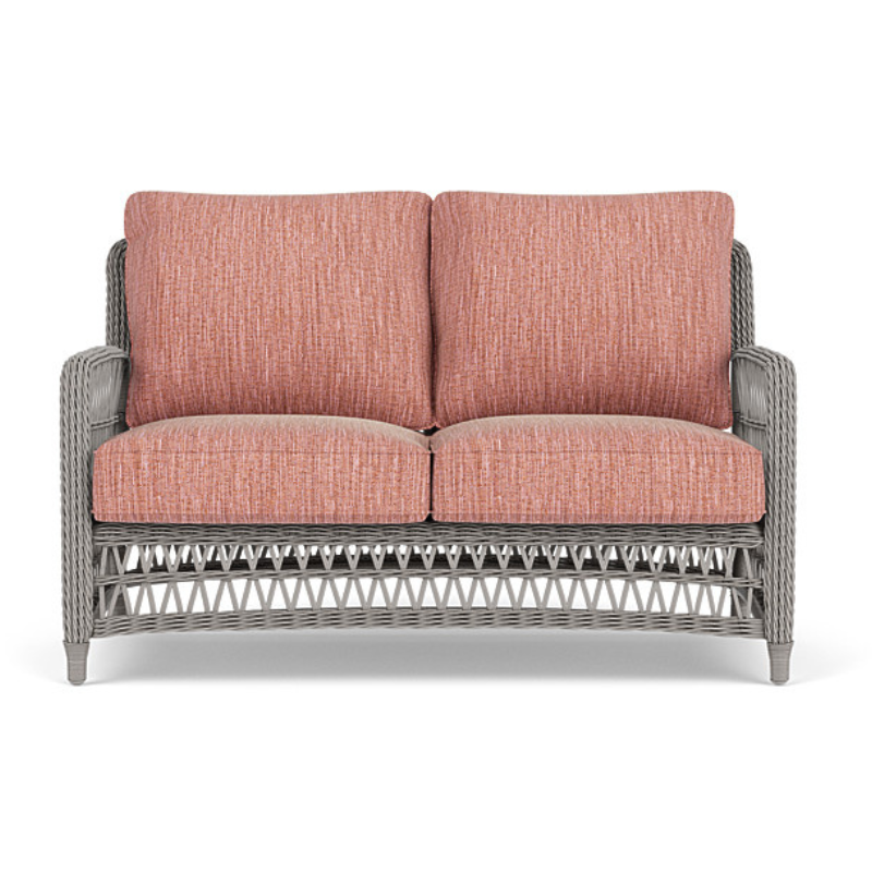Lloyd Flanders Mackinac Woven Vinyl Loveseat