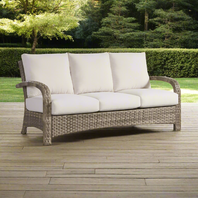 South Sea Rattan Driftwood Bay Wicker Outdoor Sofa
