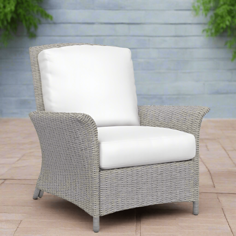 South Sea Rattan Juniper Bay Wicker Outdoor Lounge Chair
