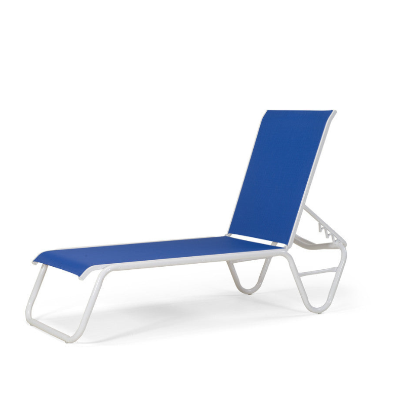 Telescope Casual Gardenella Sling Lay-Flat Stacking Armless Chaise
