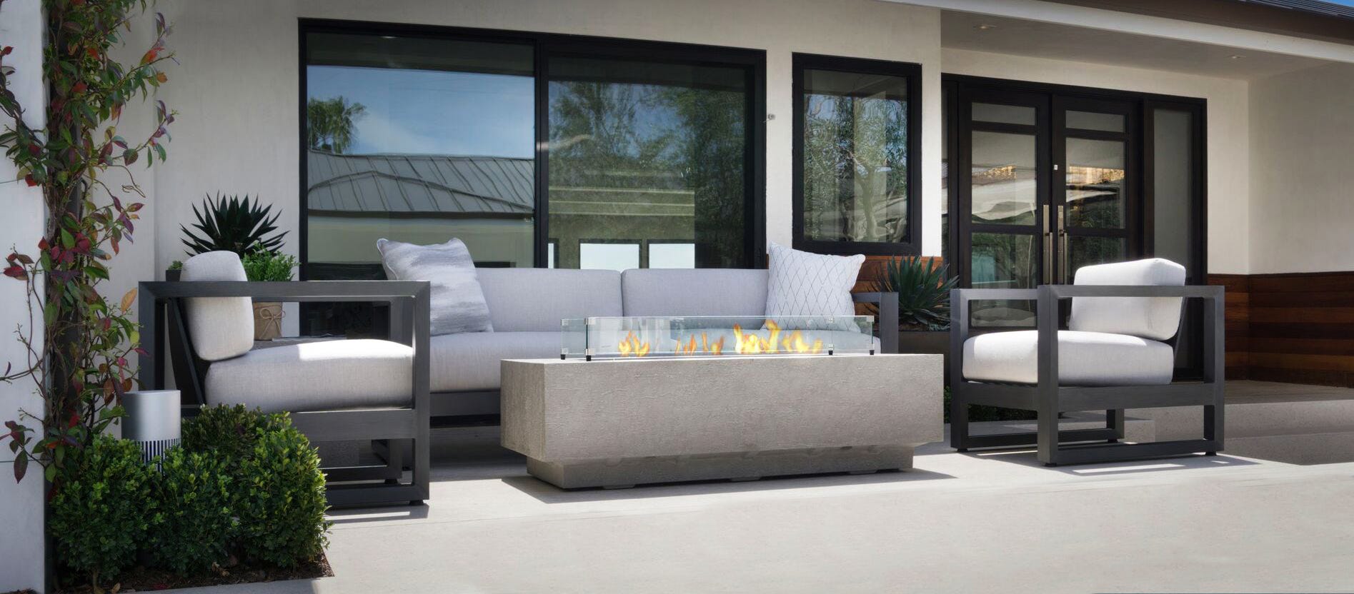 Sunset West Redondo Aluminum Outdoor Sofa