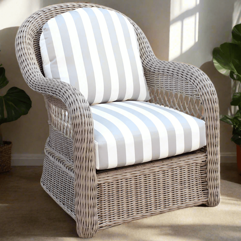 South Sea Rattan Arcadia Wicker Outdoor Lounge Chair
