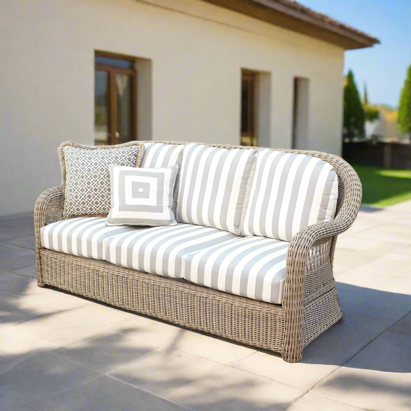 South Sea Rattan Arcadia Wicker Outdoor Sofa