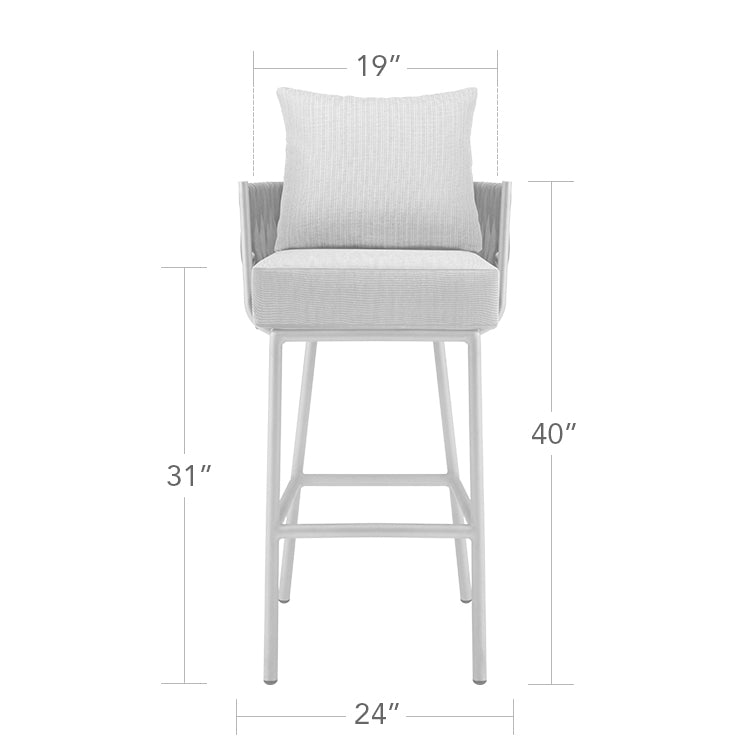 Source Furniture Aria Bar Arm Chair