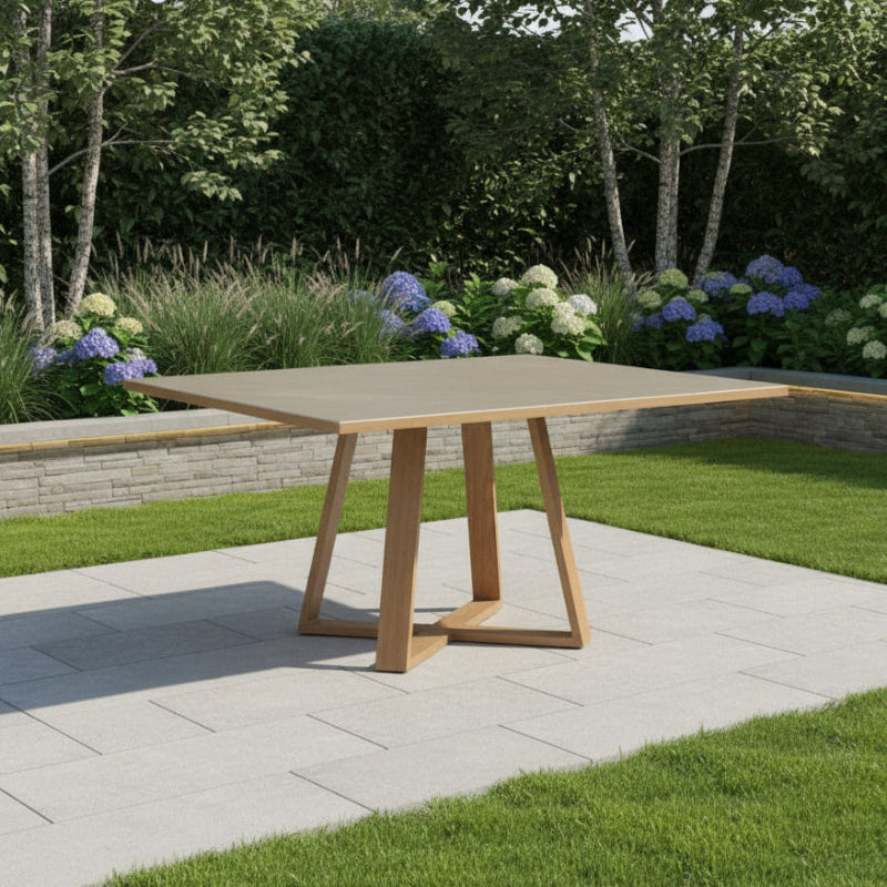 Lloyd Flanders Pursuit Aluminum Outdoor 54" Square Dining Table