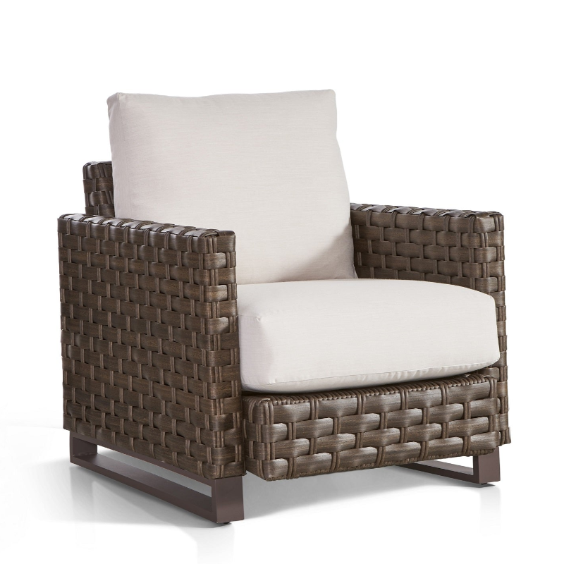 South Sea Rattan Cambridge Wicker Outdoor Lounge Chair