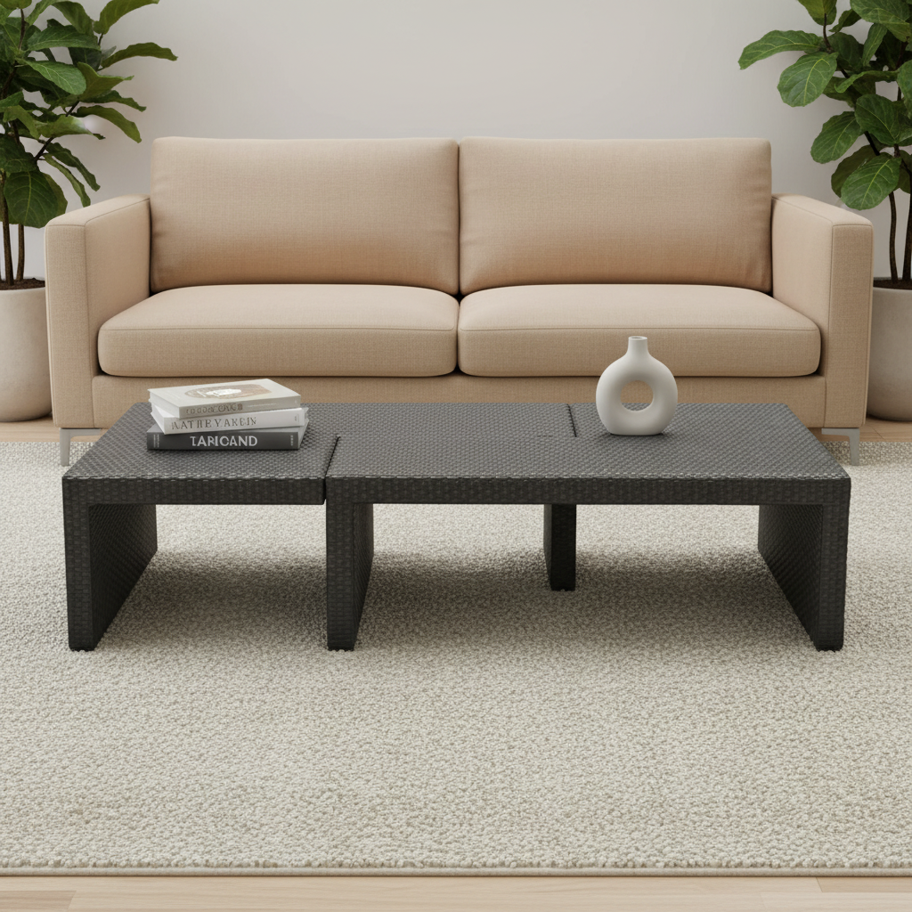 Panama Jack Onyx Puzzled Coffee Table