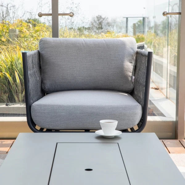 Elementi Milano Rope Outdoor Lounge Chair