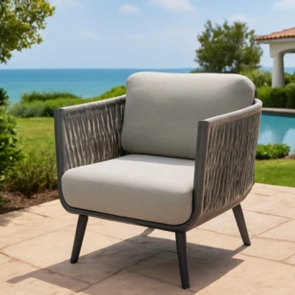 Elementi Milano Rope Outdoor Lounge Chair