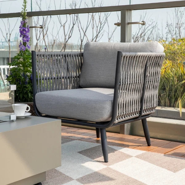Elementi Milano Rope Outdoor Lounge Chair