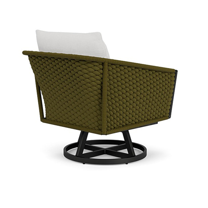 Lloyd Flanders Escape Aluminum Outdoor Swivel Lounge Chair