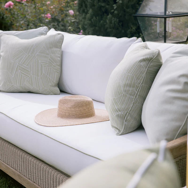 Sunset West Cambria Teak Outdoor Sofa