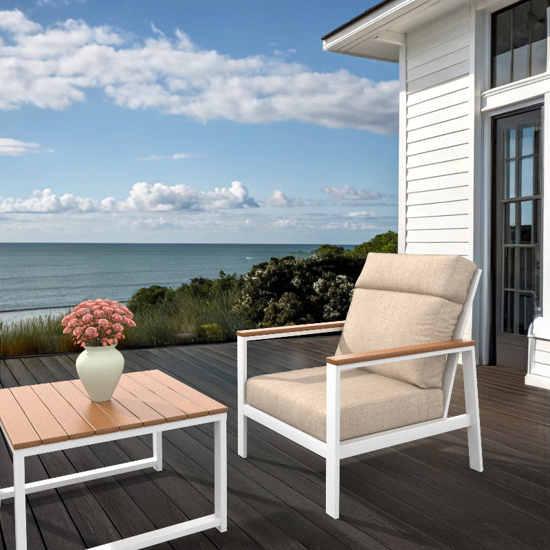 NorthCape International Ashford Aluminum Outdoor Lounge Chair