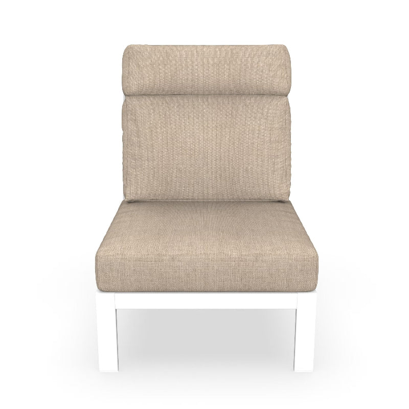 NorthCape International Ashford Aluminum Outdoor Sectional Middle Chair