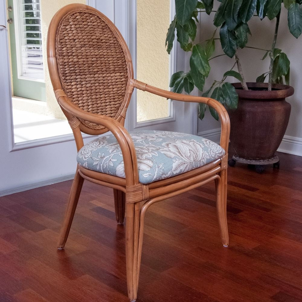 Alexander & Sheridan Havana Rattan Indoor Dining Arm Chair