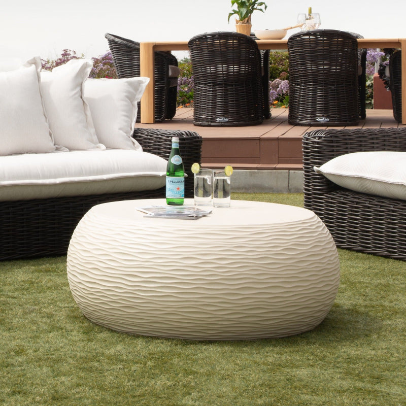 Sunset West Dune Concrete Outdoor Coffee Table