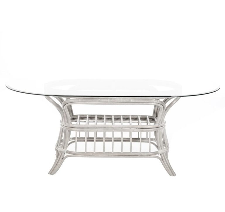 Alexander & Sheridan Universal Rattan Indoor Oval Dining Table