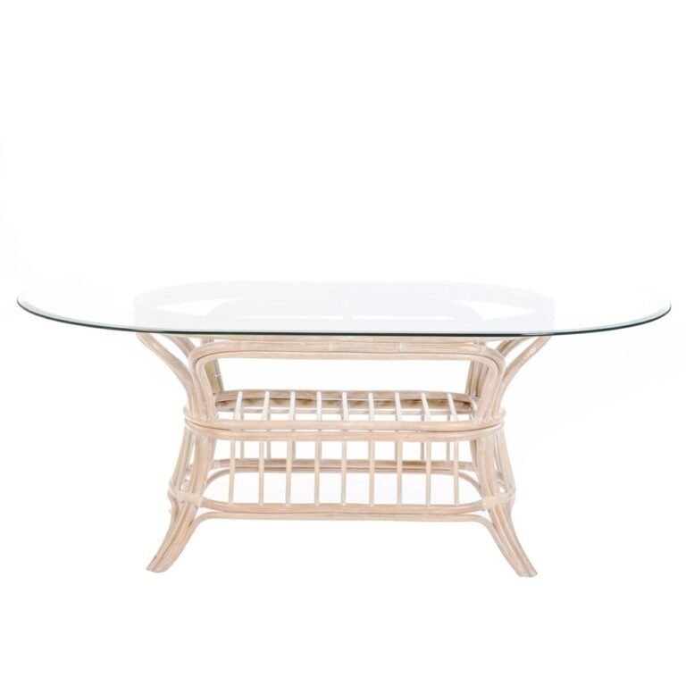 Alexander & Sheridan Universal Rattan Indoor Oval Dining Table