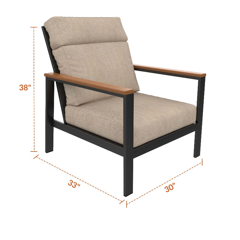 NorthCape International Windsor Aluminum Outdoor Lounge Chair