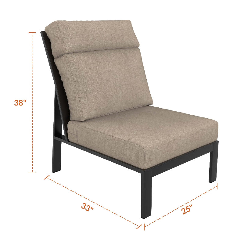 NorthCape International Windsor Outdoor Sectional Middle Chair