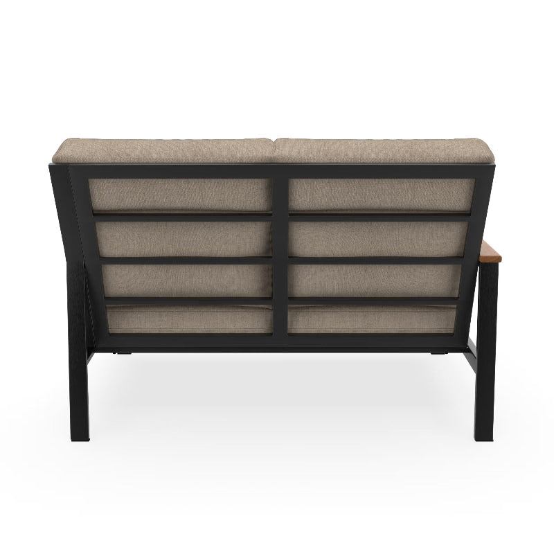 NorthCape International Windsor Aluminum Outdoor Sectional Right Arm Loveseat