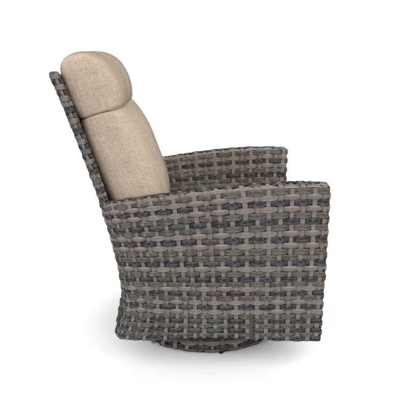 Forever Patio Cavalier Wicker Outdoor High Back Swivel Rocking Chair