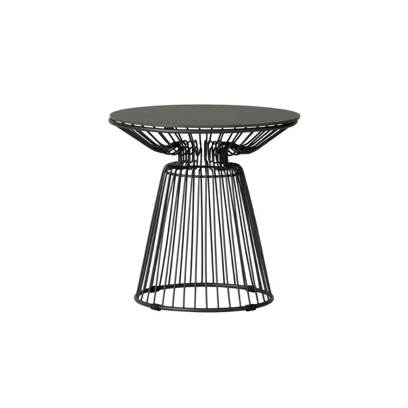 Lloyd Flanders Escape Aluminum Outdoor 18" Round End Table