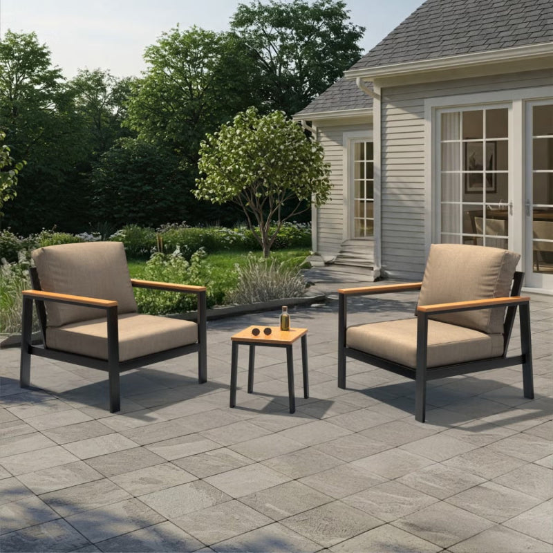 Forever Patio Hanover Aluminum Outdoor Lounge Chair