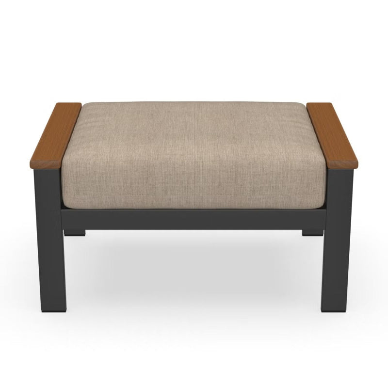 Forever Patio Hanover Aluminum Outdoor Rectangular Ottoman