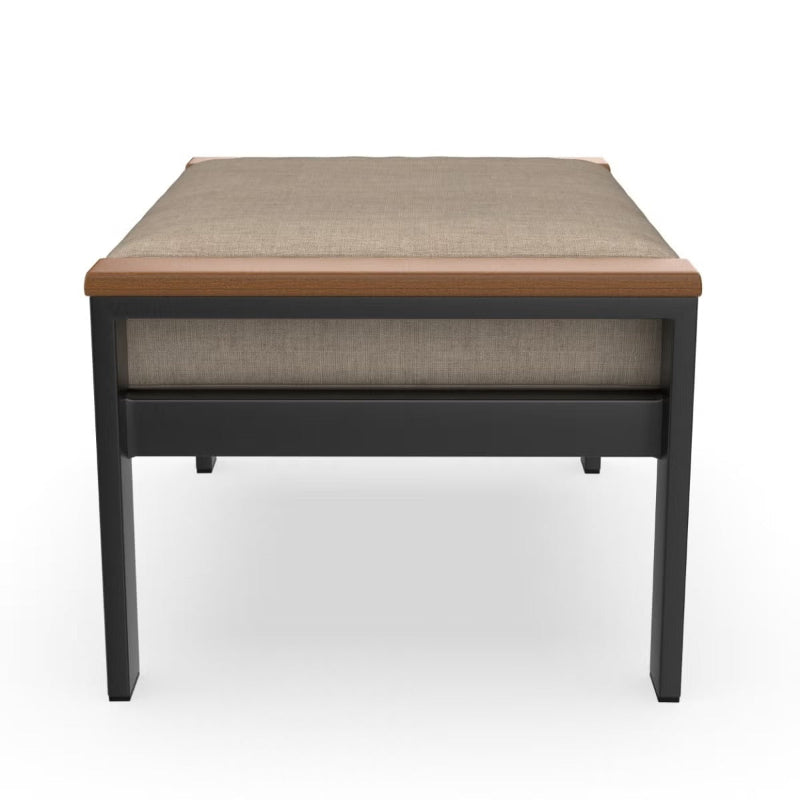 Forever Patio Hanover Aluminum Outdoor Rectangular Ottoman