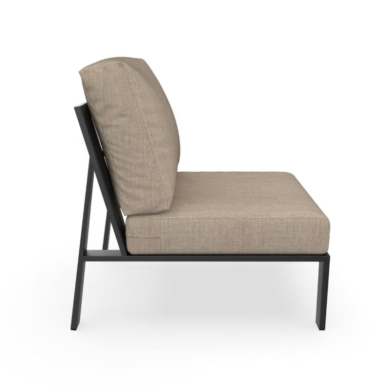 Forever Patio Hanover Aluminum Wicker Outdoor Sectional Middle Chair
