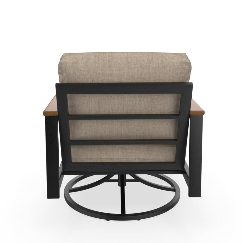 Forever Patio Hanover Aluminum Outdoor Swivel Rocking Chair