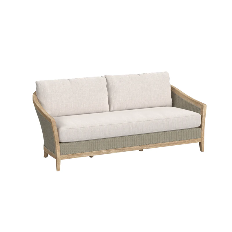 Sunset West Cambria Teak Outdoor Sofa